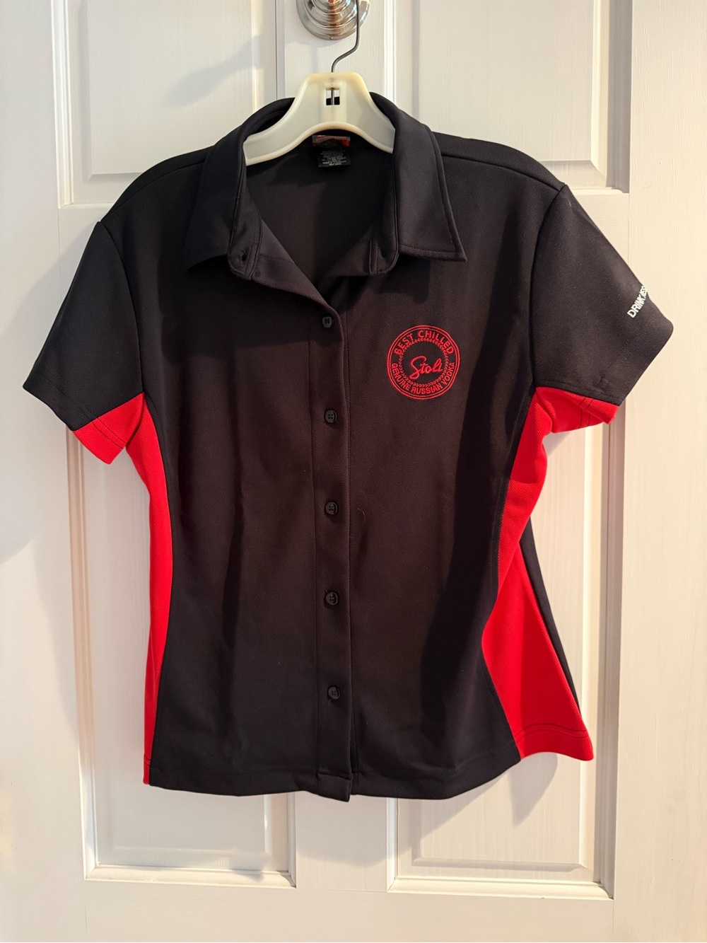 Stoli Vodka Promo Camp Shirt Size Medium